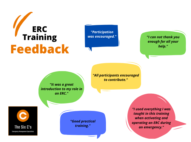 Emergency Relief Centre Training – The Six C's